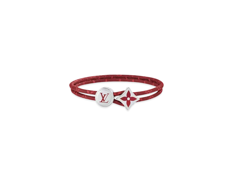 Louis Vuitton Catch It Bracelet "Sari Red"