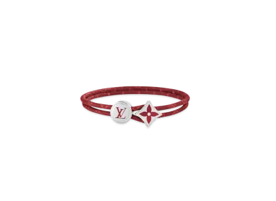 Louis Vuitton Catch It Bracelet "Sari Red"