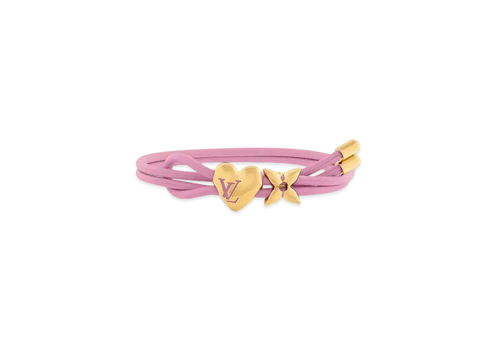 Louis Vuitton LV Bloom Heart Bracelet "Rose"