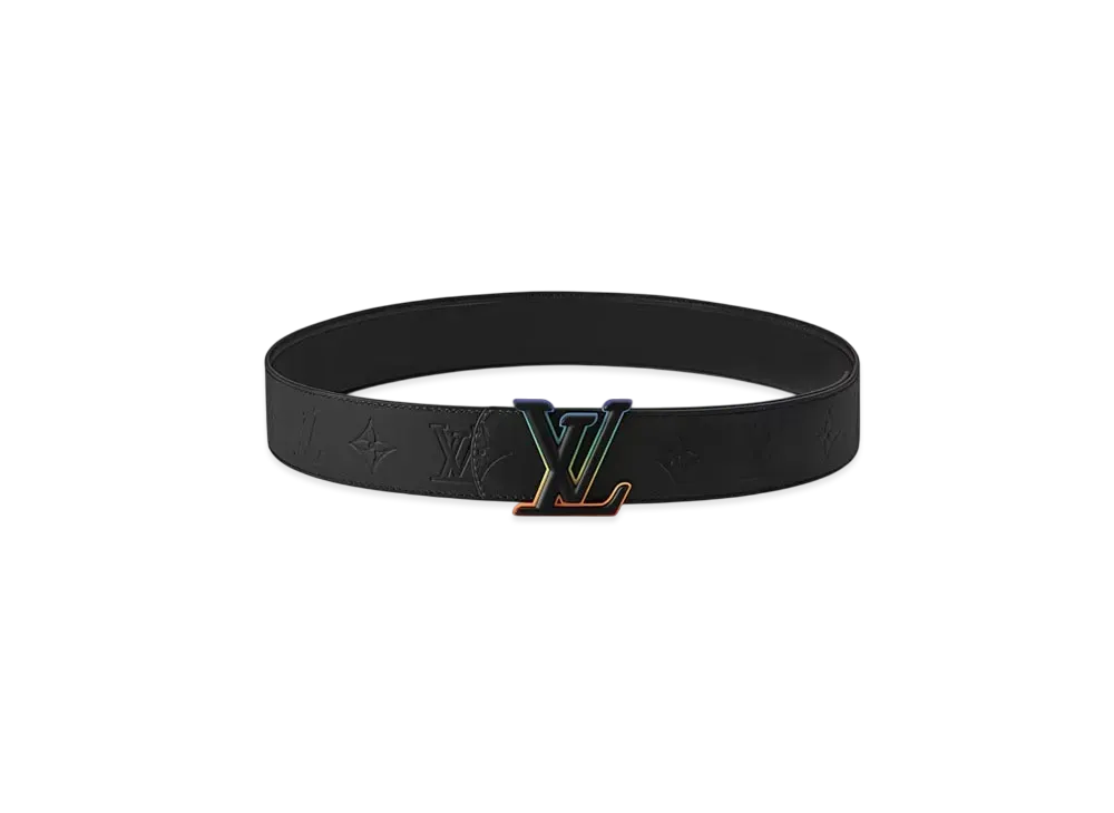 Louis Vuitton LV Dimension 40mm Reversible Belt Monogram Pattern "Noir"