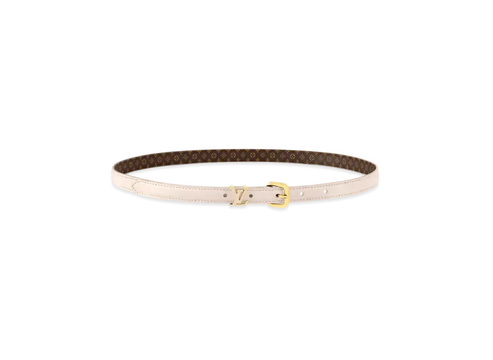 Louis Vuitton LV Darling Ard 15MM Belt "Creme"