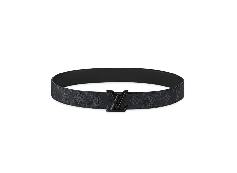 Louis Vuitton LV Dimension 40MM Reversible Belt "Eclipse"