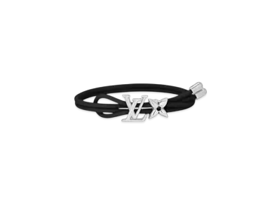 Louis Vuitton LV Bloom Bracelet Monogram Flowers "Noir Palladium"