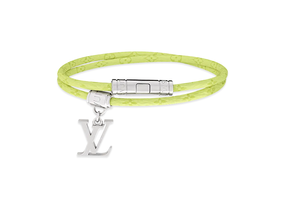 Louis Vuitton Double Tour Bracelet "Lemon Yellow"