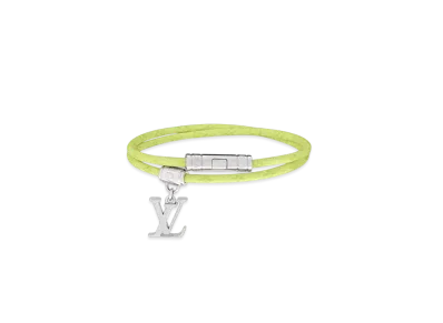 Louis Vuitton Monogram Double Tour Bracelet Monogram Canvas "Yellow Passion"