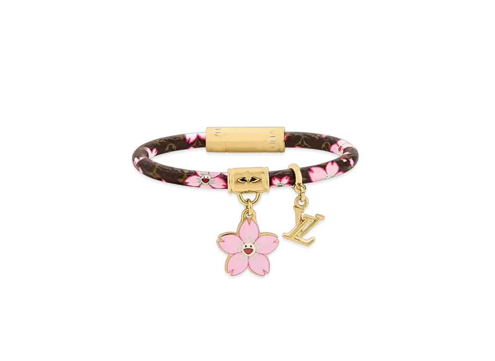 Louis Vuitton x Takashi Murakami Cherry Blossom Bracelet "Sakura Brown"