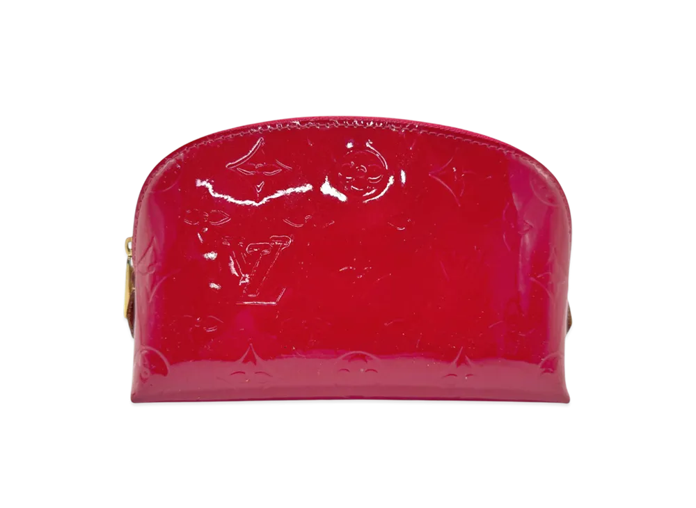 Louis Vuitton Pochette Cosmetique Monogram Vernis "Rose Indien"