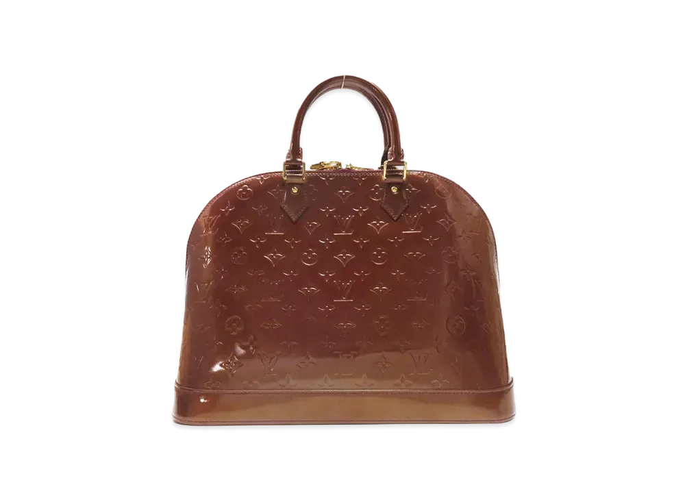Louis Vuitton Alma MM Monogram Vernis "Amarant"