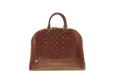 Louis Vuitton Alma MM Monogram Vernis "Amarant"