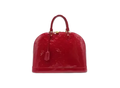 Louis Vuitton Alma MM Monogram Vernis "Pomme d'Amour"