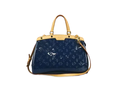Louis Vuitton Blair MM Monogram Vernis "Grand Bleu"