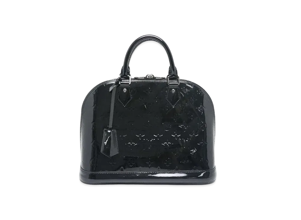 Louis Vuitton Alma PM Monogram Vernis "Noir Magnetique"