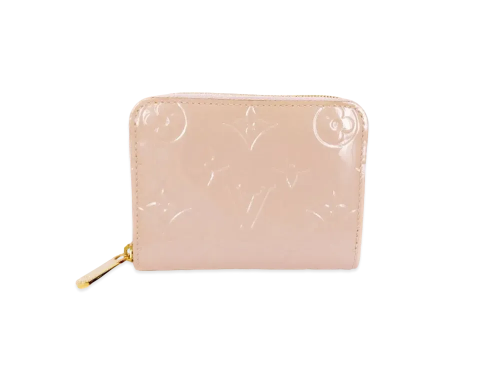 Louis Vuitton Zippy Coin Purse Vernis "Rose Angelique"