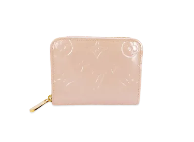 Louis Vuitton Zippy Coin Purse Vernis "Rose Angelique"