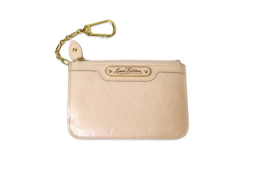 Louis Vuitton Key Pouch NM Vernis "Rose Angelique"