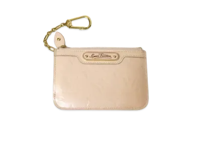 Louis Vuitton Key Pouch NM Vernis "Rose Angelique"