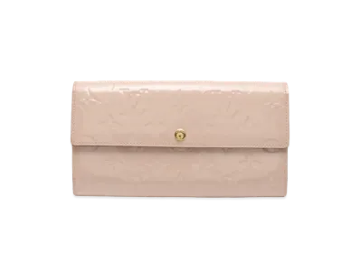 Louis Vuitton Sarah Wallet Vernis "Rose Angelique"