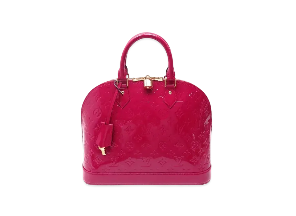 Louis Vuitton Alma MM Monogram Vernis "Rose Indien"