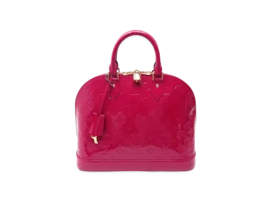 Louis Vuitton Alma MM Monogram Vernis "Rose Indien"