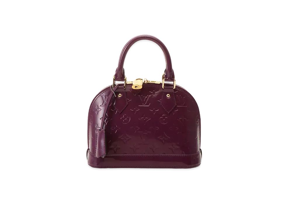Louis Vuitton Alma BB Monogram Vernis "Amethyst"