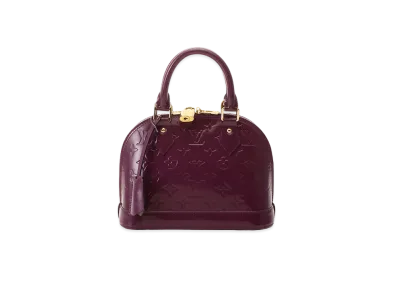 Louis Vuitton Alma BB Monogram Vernis "Amethyst"