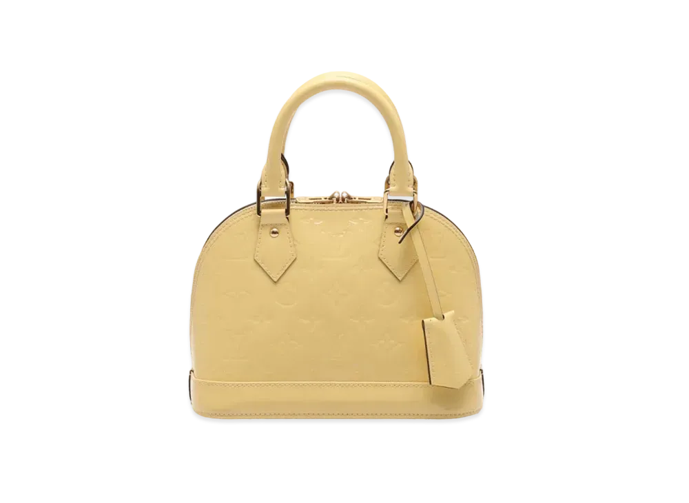 Louis Vuitton Alma BB Monogram Vernis "Citrine"