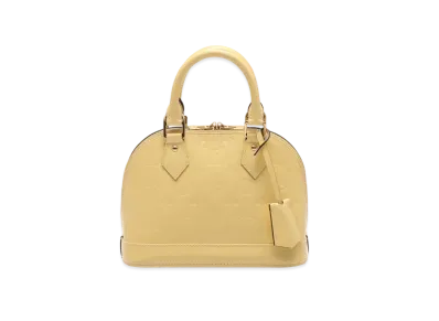 Louis Vuitton Alma BB Monogram Vernis "Citrine"