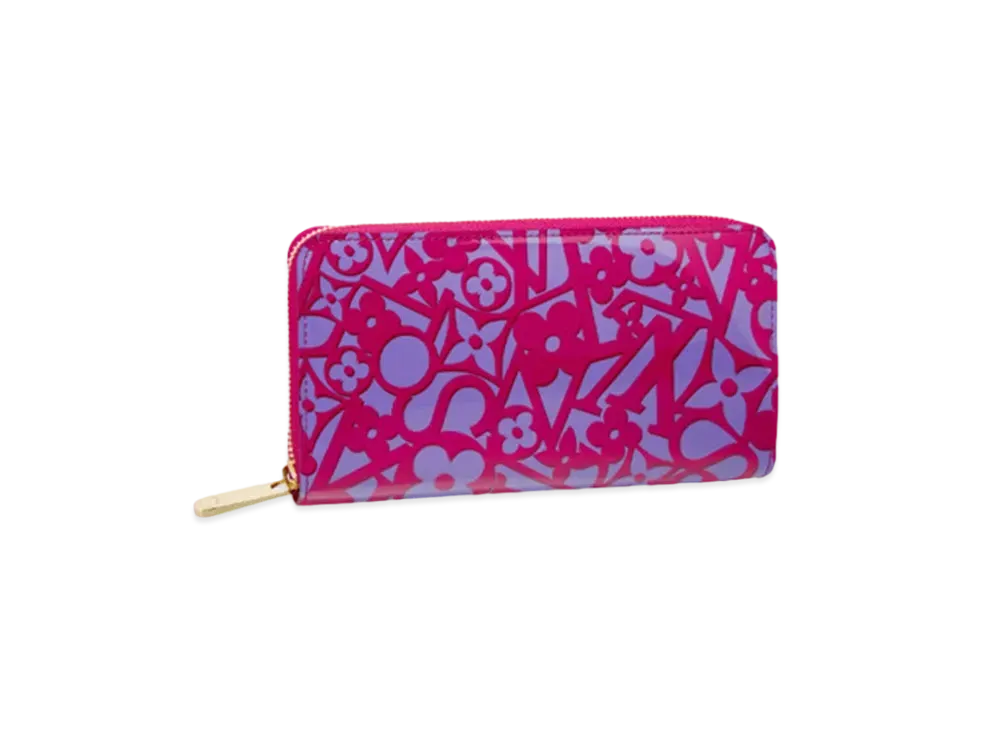 Louis Vuitton Zippy Wallet Sweet Monogram Vernis "Rose Indien"