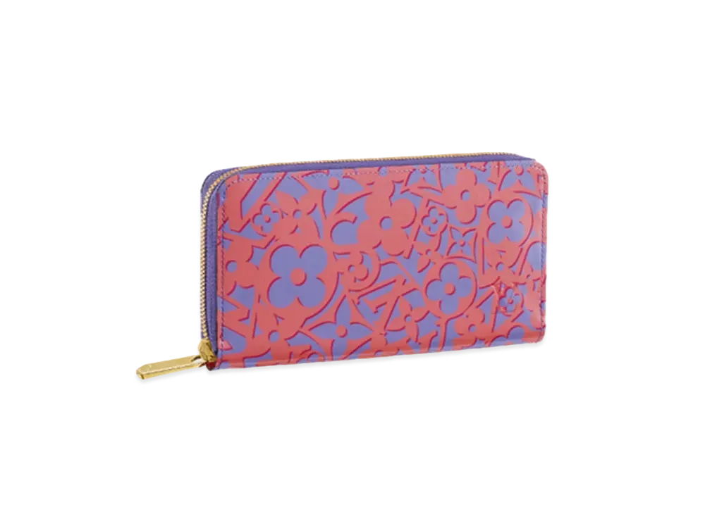 Louis Vuitton Zippy Wallet Sweet Monogram Vernis "Corail"