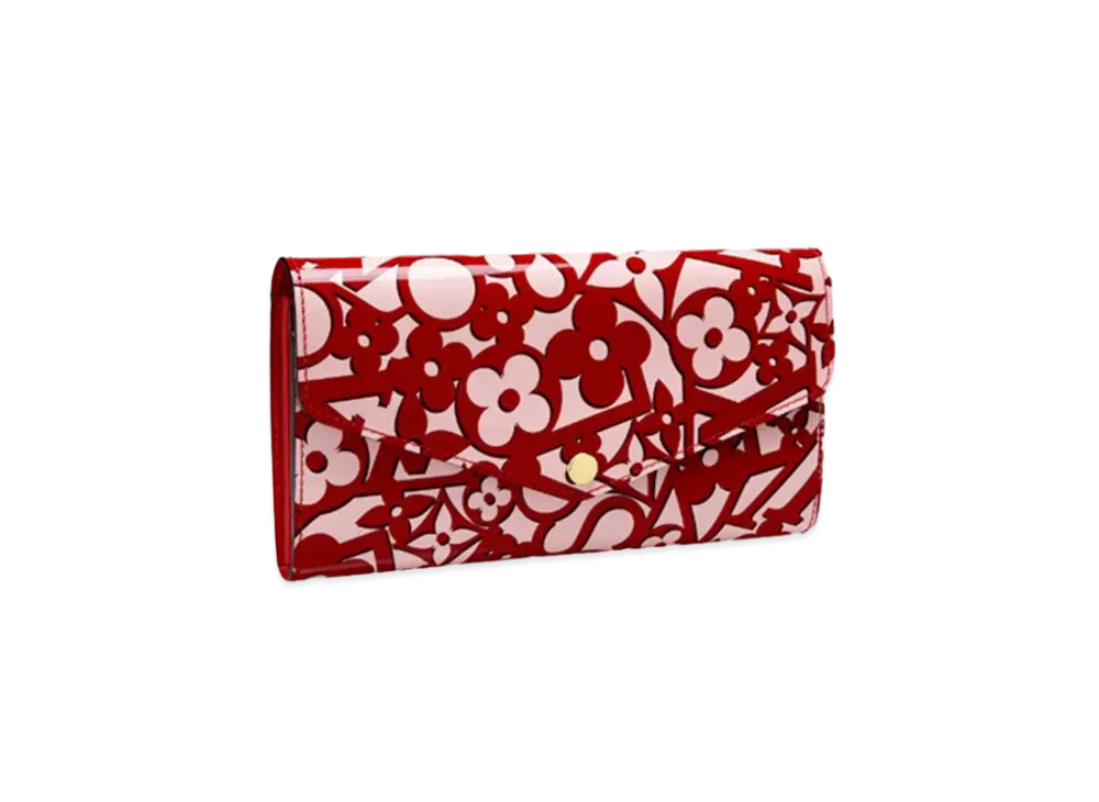 Louis Vuitton Sarah Wallet Sweet Monogram Vernis "Pomme d'Amour"