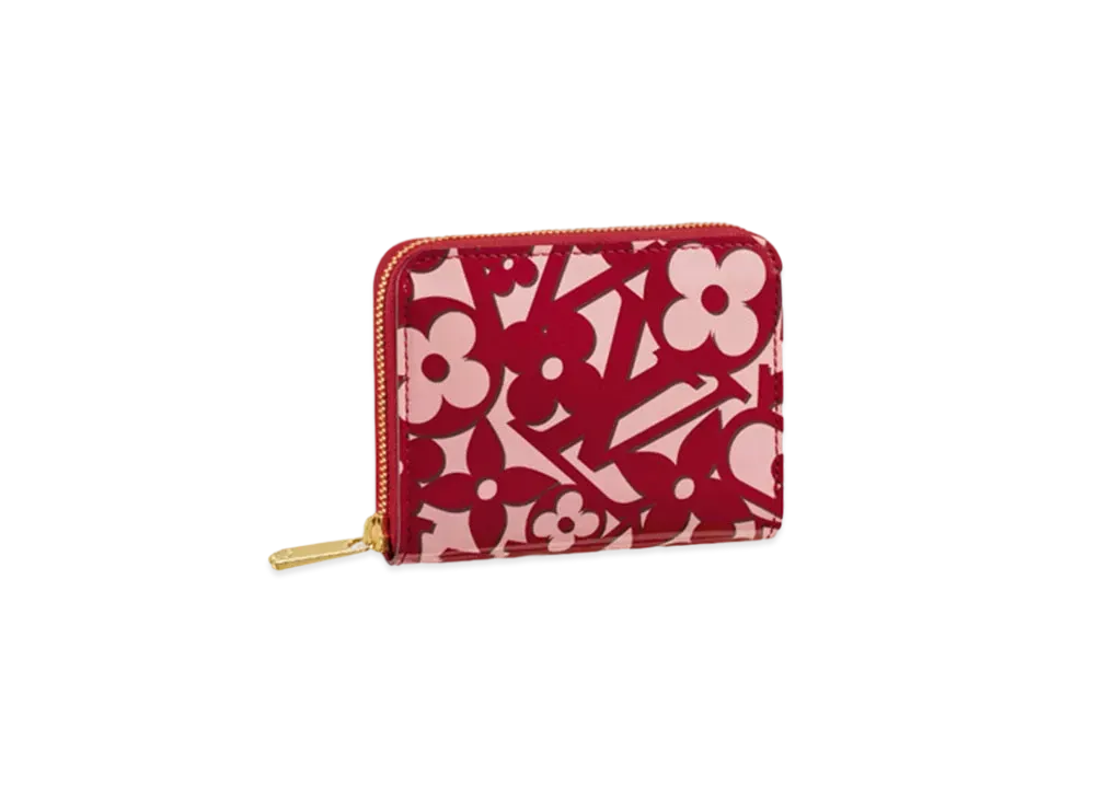 Louis Vuitton Zippy Coin Purse Sweet Monogram Vernis "Pomme d'Amour"