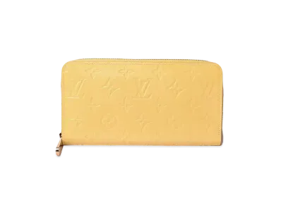 Louis Vuitton Zippy Wallet Vernis "Citrine"
