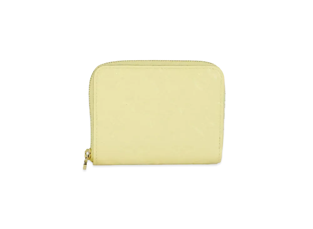 Louis Vuitton Zippy Coin Purse Vernis "Citrine"