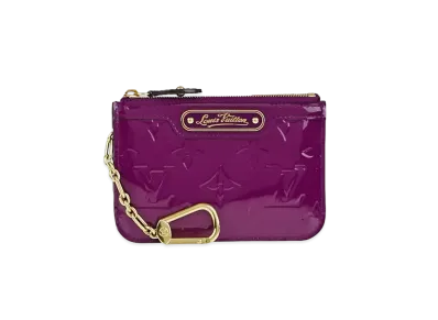 Louis Vuitton Key Pouch NM Vernis "Amethyst"