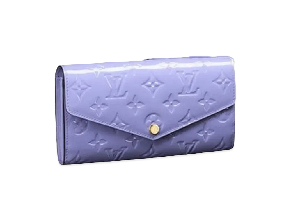 Louis Vuitton Sarah Wallet Vernis "Lilas"