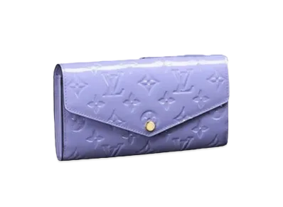 Louis Vuitton Sarah Wallet Vernis "Lilas"