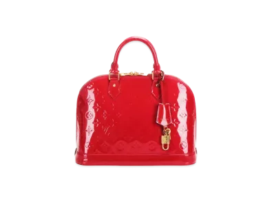 Louis Vuitton Alma PM Monogram Vernis "Cerise"