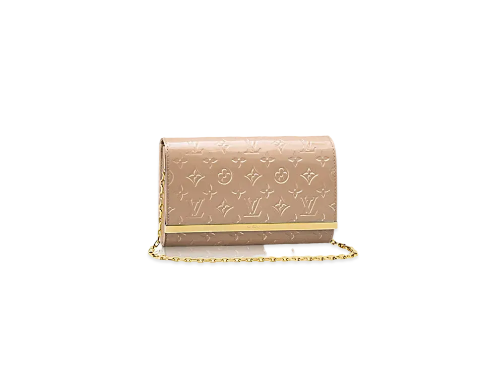 Louis Vuitton Clutch Ana Monogram Vernis "Dune"