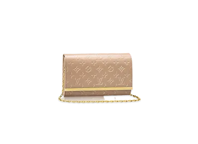 Louis Vuitton Clutch Ana Monogram Vernis "Dune"