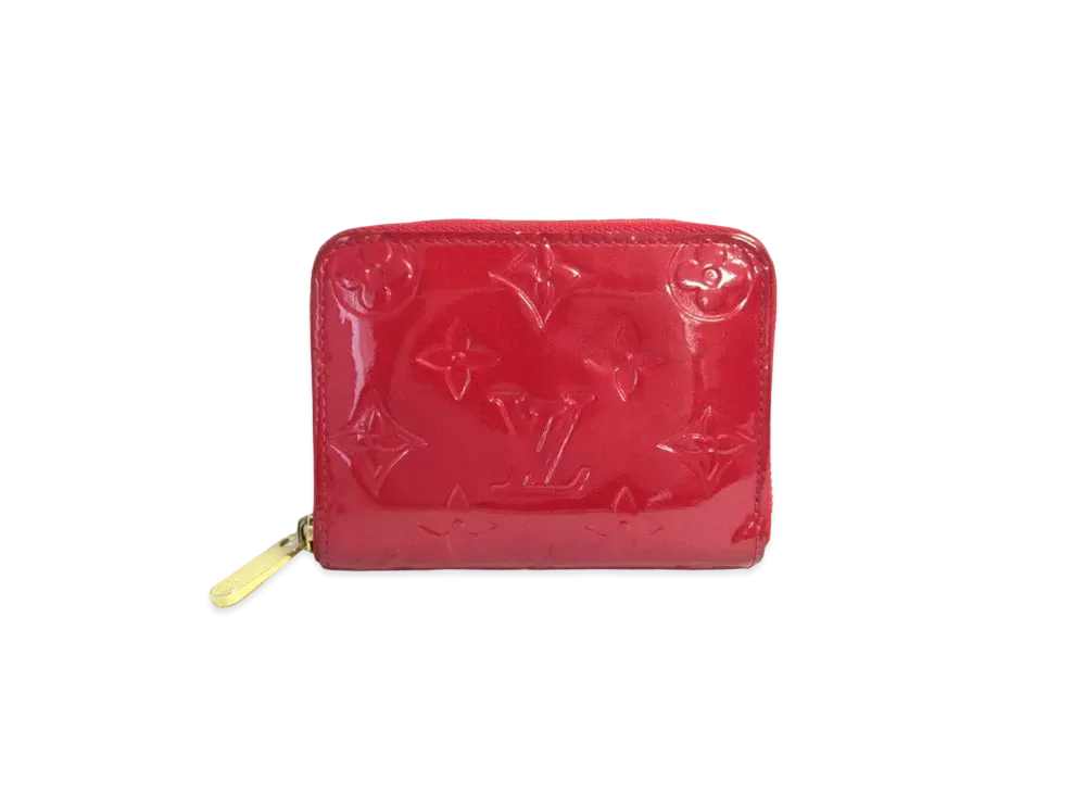 Louis Vuitton Zippy Coin Purse Vernis "Cerise"