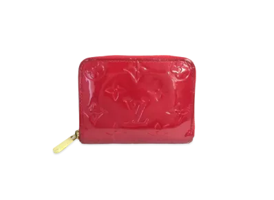 Louis Vuitton Zippy Coin Purse Vernis "Cerise"