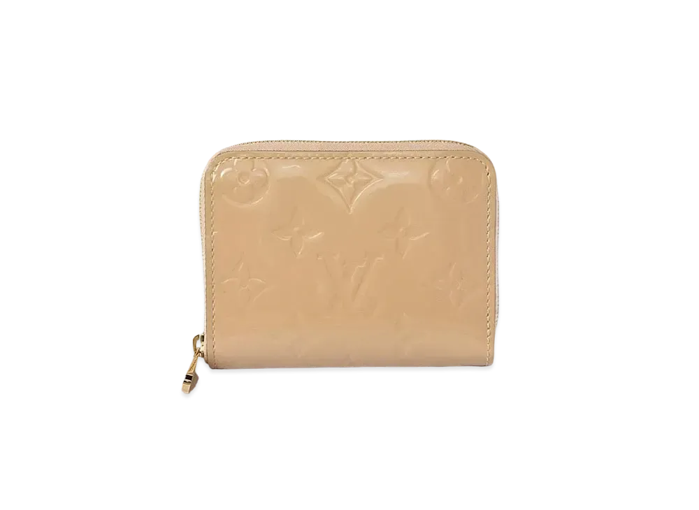 Louis Vuitton Zippy Coin Purse Vernis "Dune"