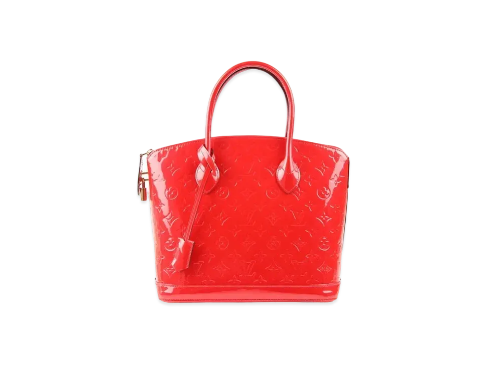 Louis Vuitton Lock It PM Monogram Vernis "Cerise"