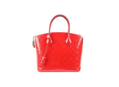 Louis Vuitton Lock It PM Monogram Vernis "Cerise"
