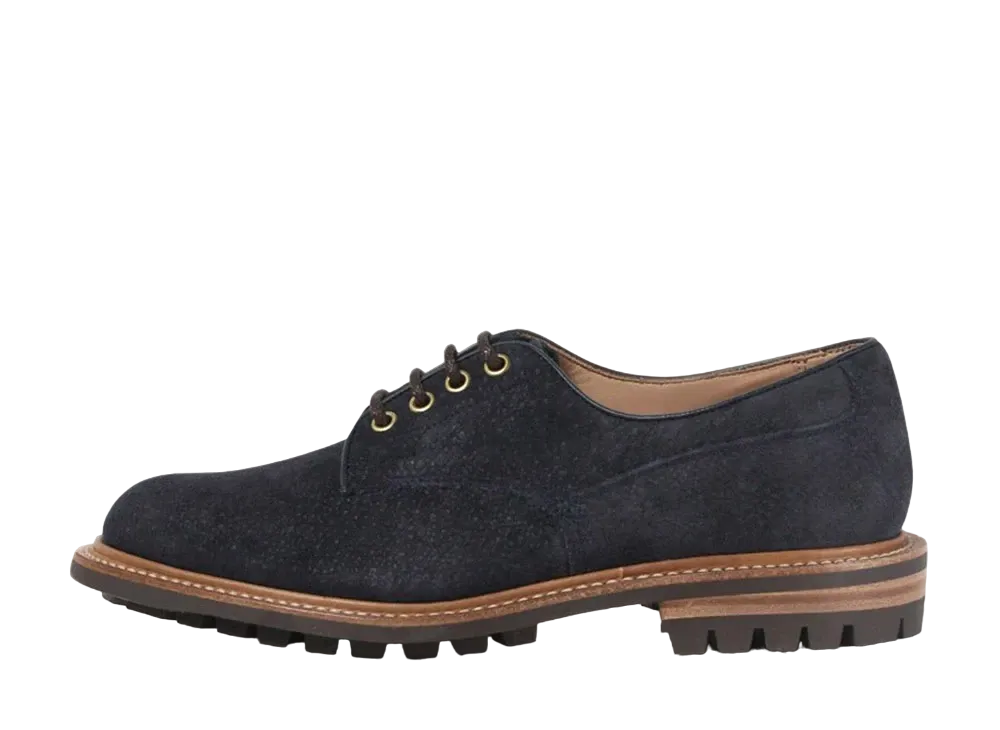 Tricker’s Elthea 4497S Olivvia Buffalo Nubuck "Navy" M9060 Commando Sole