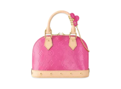 Louis Vuitton Alma BB Monogram Vernis "Neon Pink"
