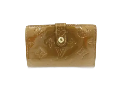 Louis Vuitton Bie Viennois Coin Purse Vernis "Bronze"