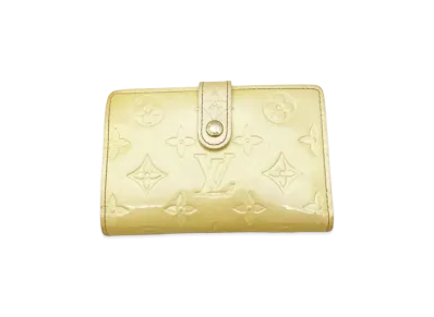Louis Vuitton Bie Viennois Coin Purse Vernis "Beige"