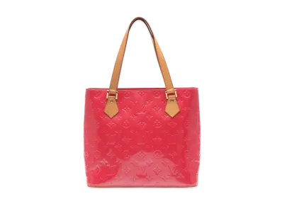 Louis Vuitton Houston Monogram Vernis "Framboise"