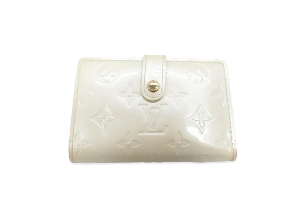 Louis Vuitton Viennois Wallet Vernis "Perle"